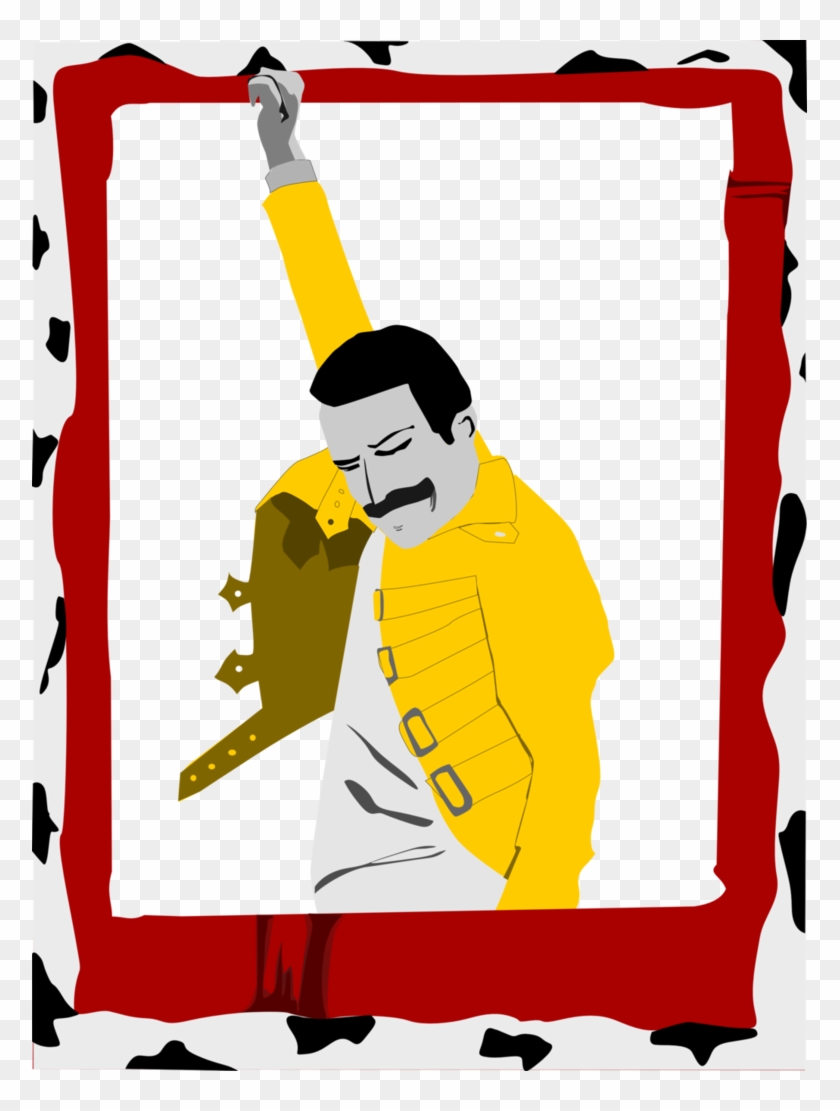 Freddie Mercury Vector By Nathanbotsford - Freddy Mercury Vector #1055196