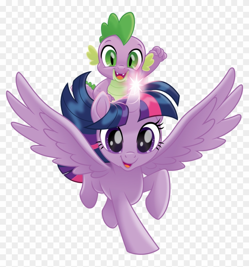 Cheezedoodle96, Dragon, Duo, Flying, My Little Pony - My Little Pony The Movie Princess Twilight Sparkle #1055310