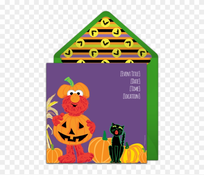 Invite The Gang Over For A Pumpkin Carving Party With - Sesame Street Halloween Stickers - Prizes And Giveaways #1055492