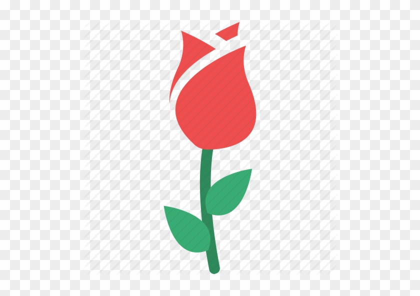Floral, Flower, Garden, Petals, Plant, Rose, Rosebud - Rosebud Icon #1055511