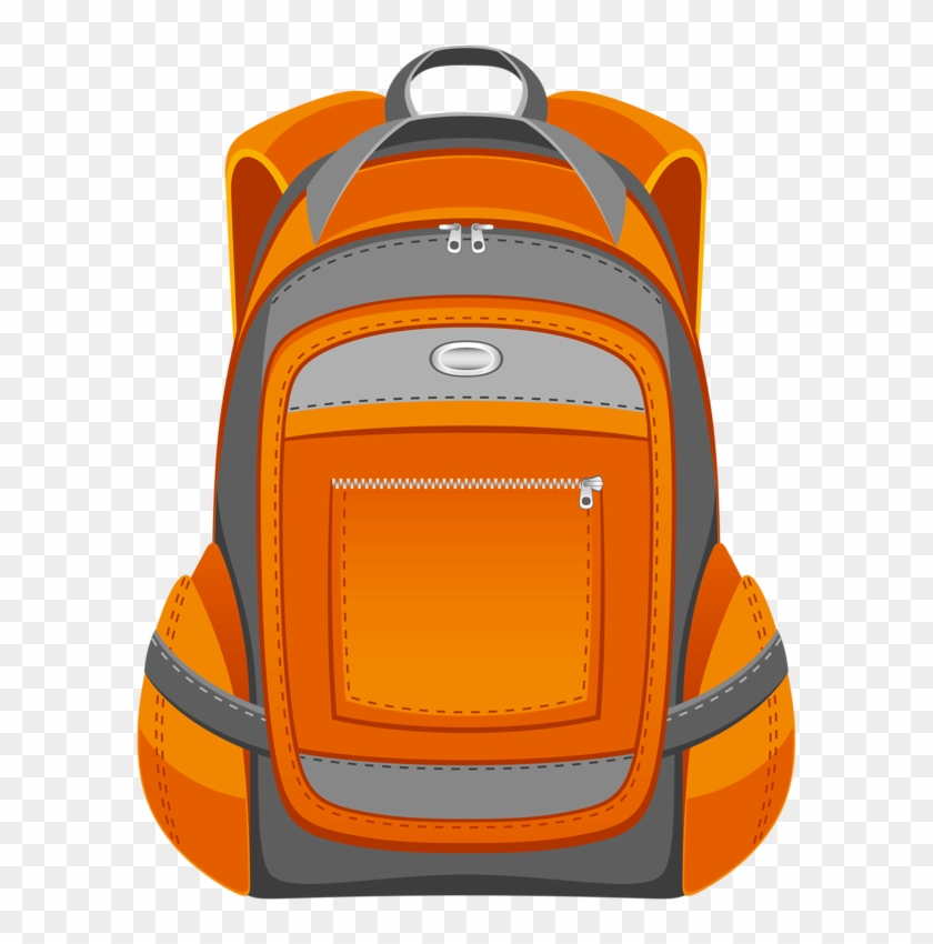 Soloveika На Яндекс - Orange School Bag Clipart #1055531