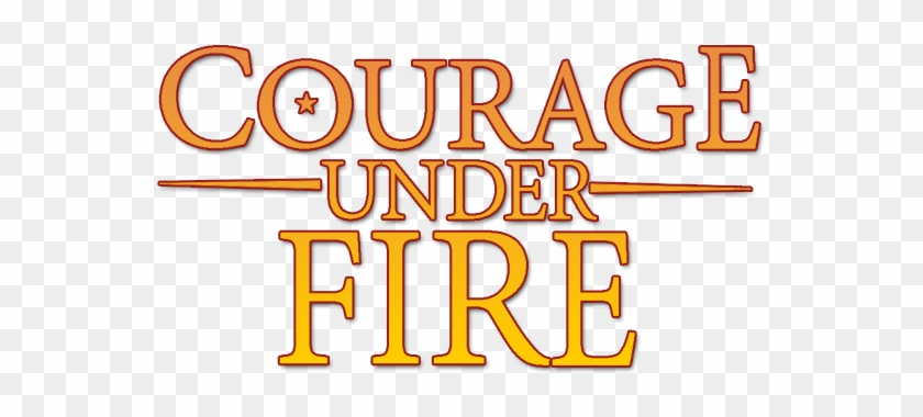 Courage Under Fire Clip Art - Orange #1055583