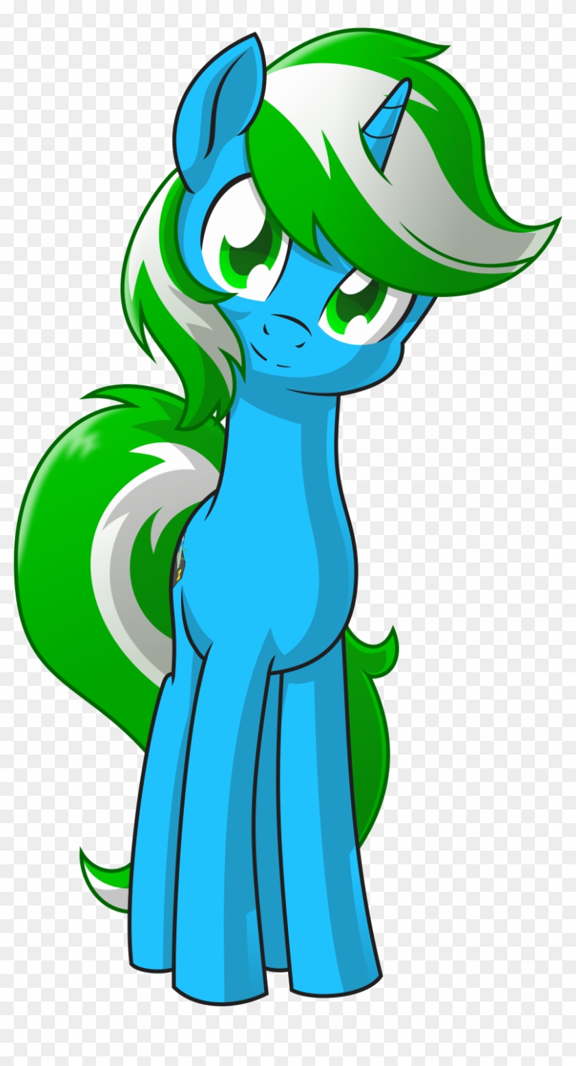 Ill-ponlooser, Cute, Green Eyes, Oc, Oc - Cartoon #1055660