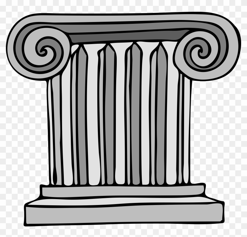 Big Image - Roman Columns Clip Art #1055811
