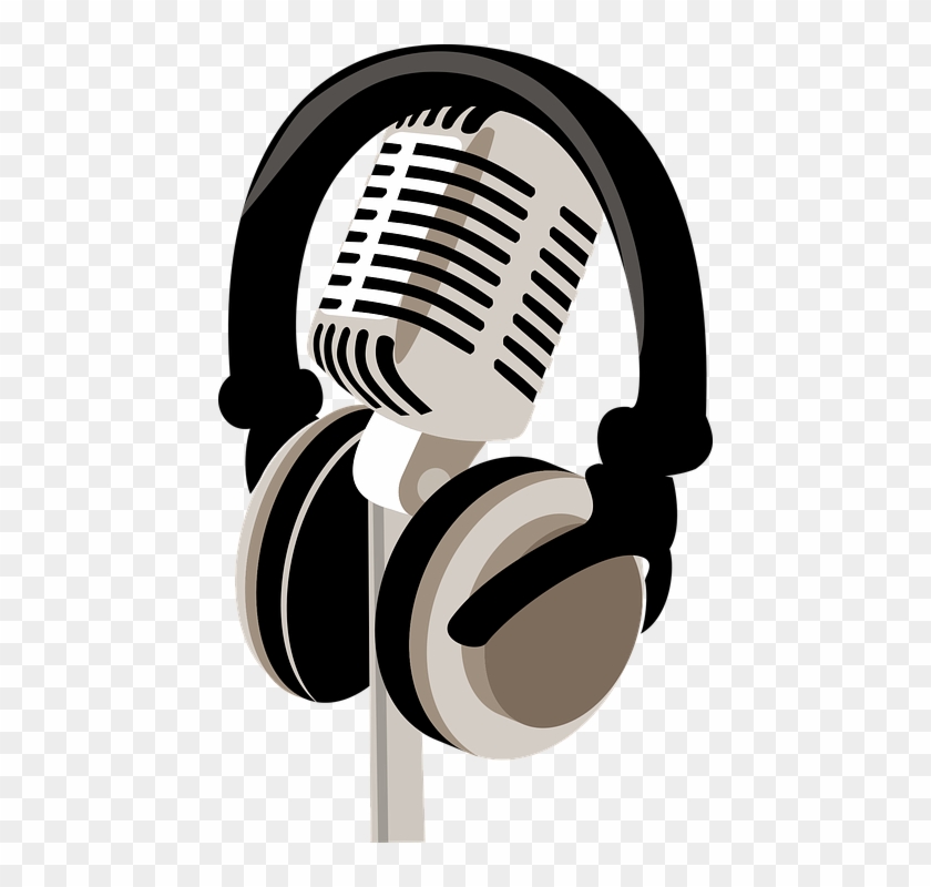 Aaron Phillips - Mic And Headphone Png #1055878