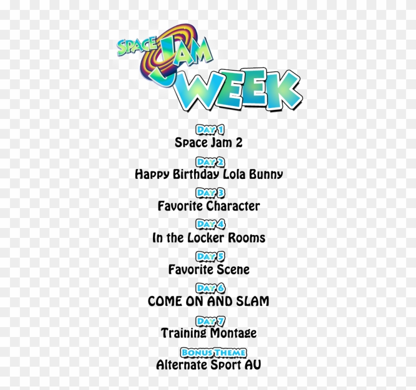 “ Here Are The Themes For Space Jam Week Top 7 Themes - Space Jam #1055886