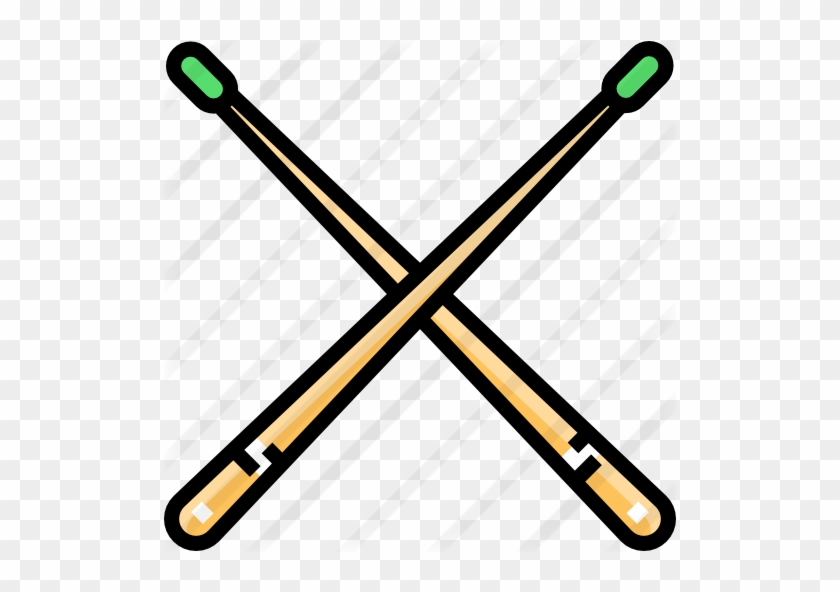 Drumsticks - Clipart Field Hockey Sticks #1056060