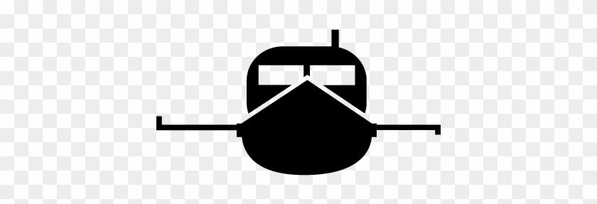Boat Front View Vector - Boat Front View Icon #1056065