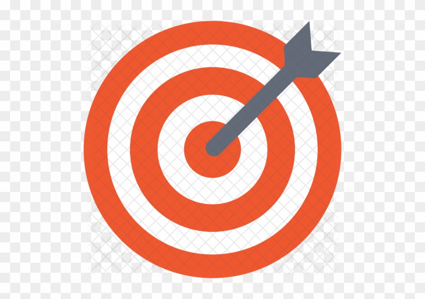 Bullseye Icon - Goal Target Bullseye #1056067