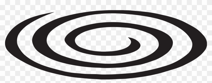 Swirl Clipart Circle - Flat Spiral Png #1056101
