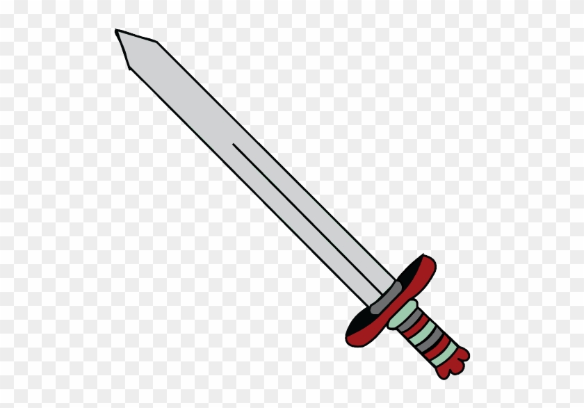 How To Draw A Sword - Easy To Draw Sword #1056141