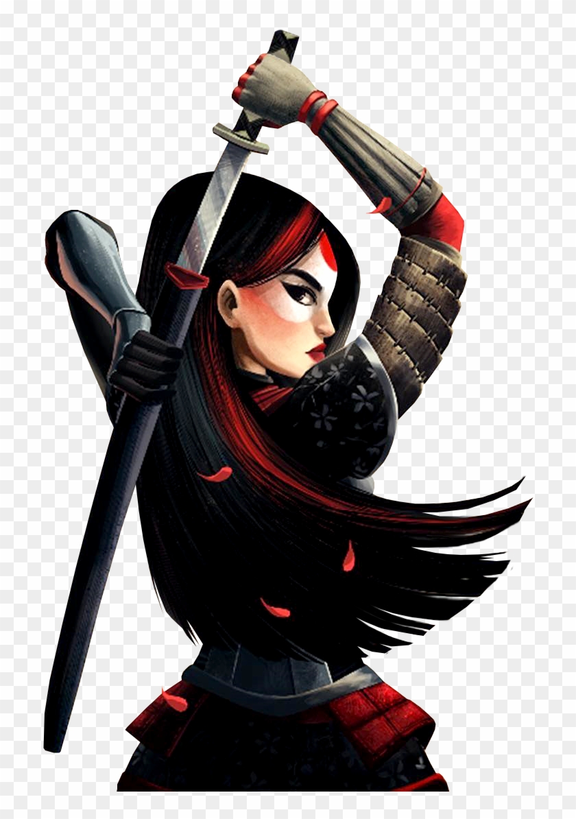 Png Artwork - Dc Superhero Girls Katana Art #1056168