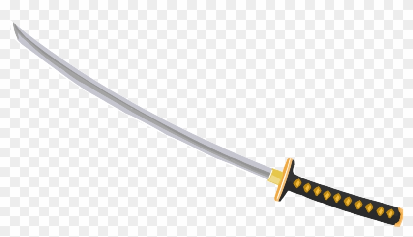 Sword Design By Ajvulpes On Deviantart - Samurai Sword No Background #1056228