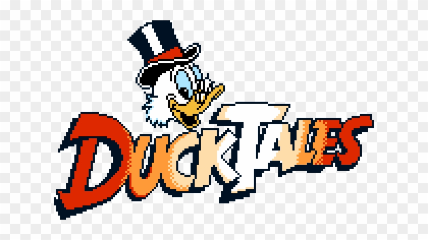 #23 Earth Bound - Duck Tales Nes Logo #1056386