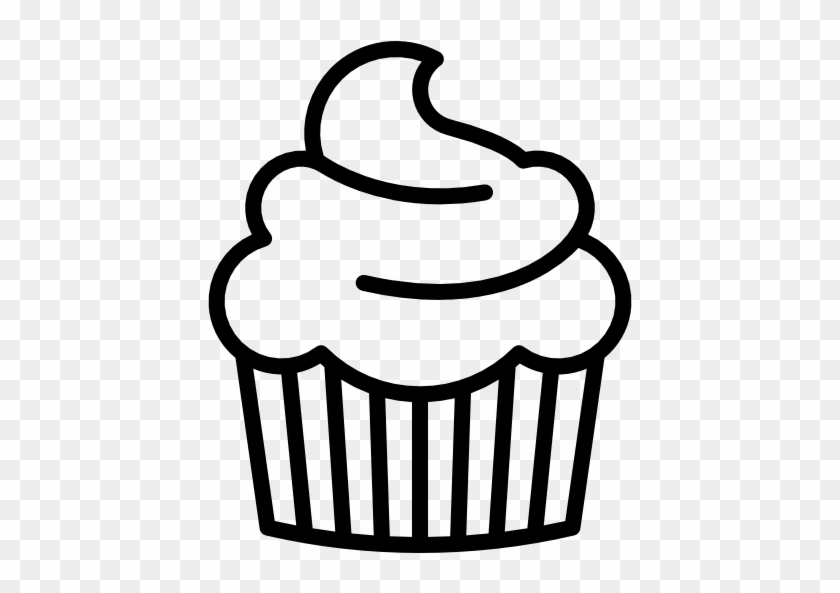 Cupcake Muffin Knightsbridge Pme Ltd Bakery - Bake Sale Clip Art Black And White #1056480