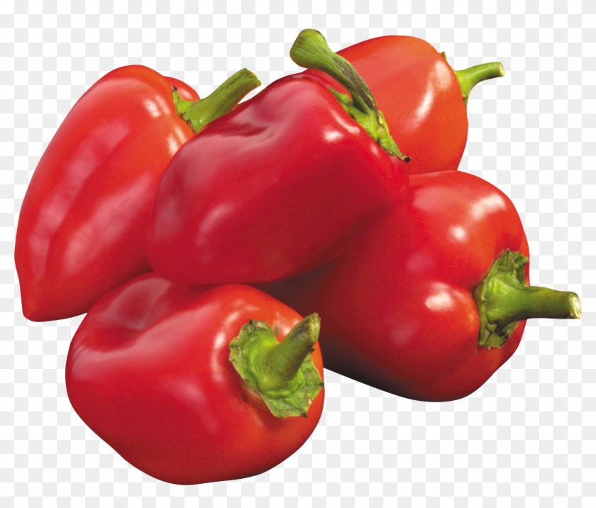 Red Pepper Png Image - Red Bell Peppers Png #1056588