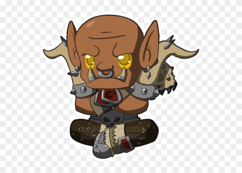 Chibi Hellscream By Primmly - Chibi World Of Warcraft #1056667