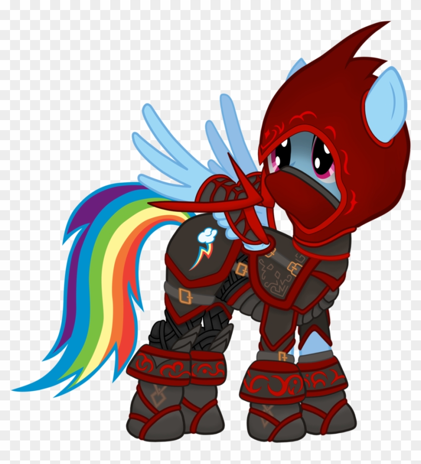 Starbolt-81, Crossover, Rainbow Dash, Safe, Warcraft, - Mlp Rainbow Dash In Armor #1056696