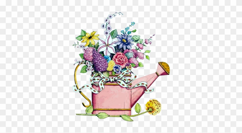 Watering Cans And Flowers - Happy Birthday Diana Gif #1056721