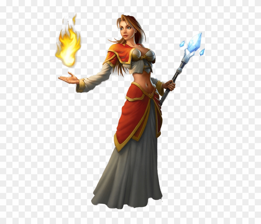 Games - World Of Warcraft Human Mage #1056766