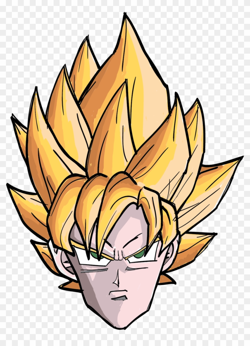 Goku Head By The Bomb Dot Com - Son Goku Head Png #1056898