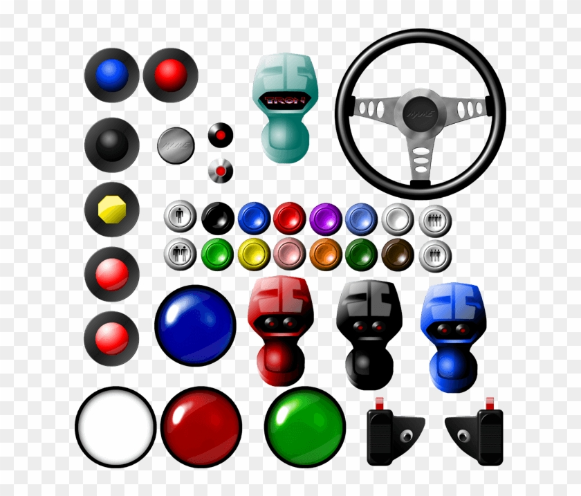 Arcade Clipart - Spaceship Control Panel Clipart #1056916