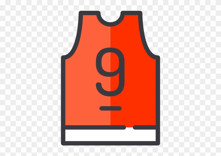 Basketball Jersey Free Icon - Basketball Jersey Icon Png #1056959