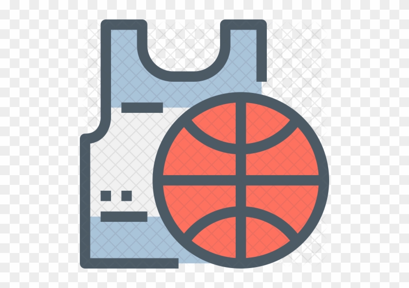 Basketball Jersey Icon - Basketball #1057009