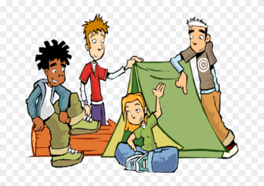 Victory Congregational - Friends Hanging Out Clipart #1057046