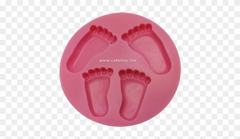Silicone Mould - Baby Feet - Silicone #1057271