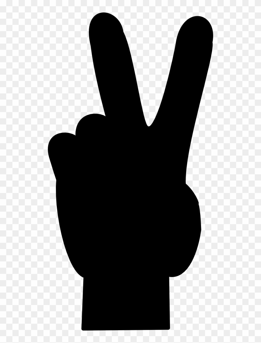 Transparent V Sign Peace Symbol 4 Svg Scalable Vector - Peace Sign Transparent Background #1057293