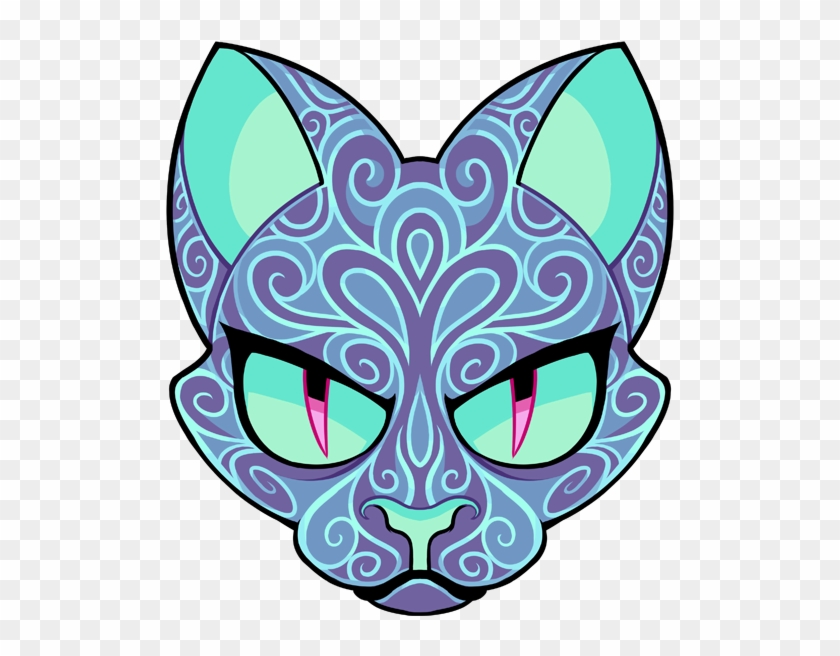 Cat Face Design I Finished Today Stickers And More - Cat #1057401