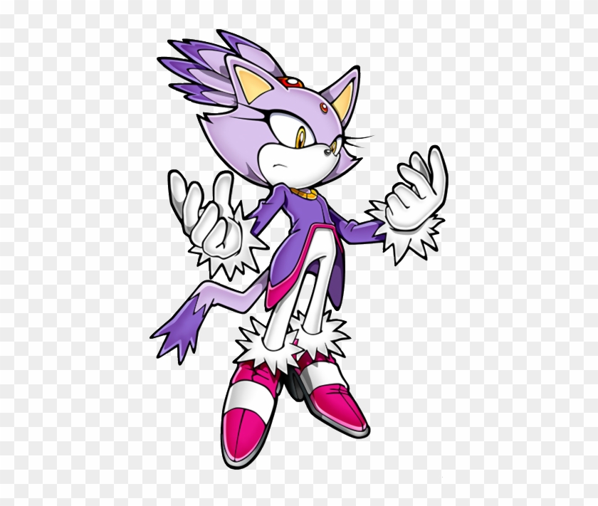 Gallery » Official Art » Blaze The Cat » Sonic Rush - Sonic Rush Blaze The Cat #1057428