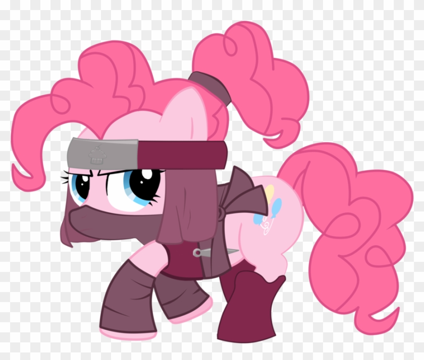 Ninja Pie By Fethur - Pinkie Pie #1057453