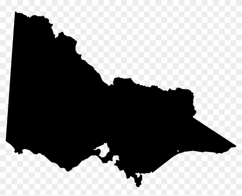 Big Image - Victoria Australia Map Vector #1057477