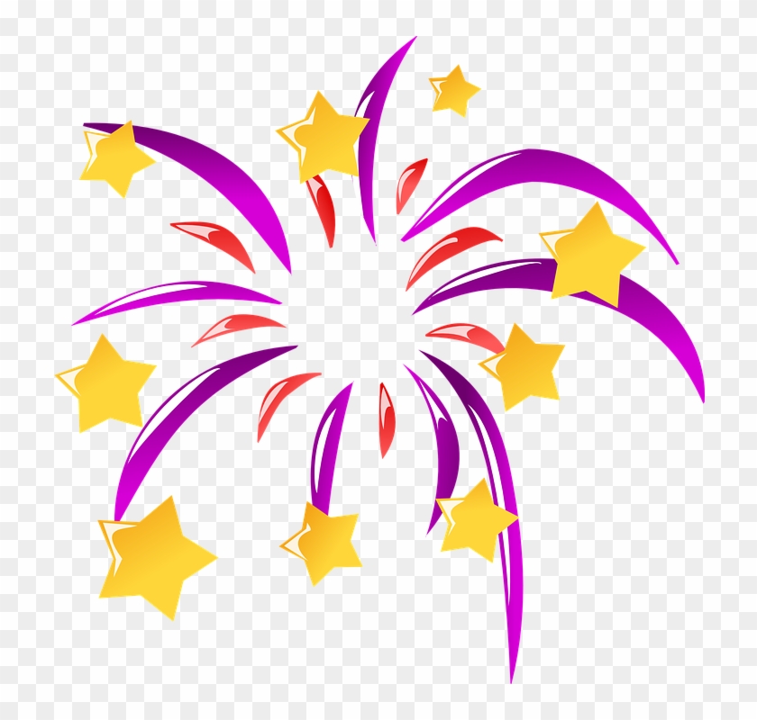 Explosion Clipart Rocket Explosion - Happy New Year Icon Png #1057528