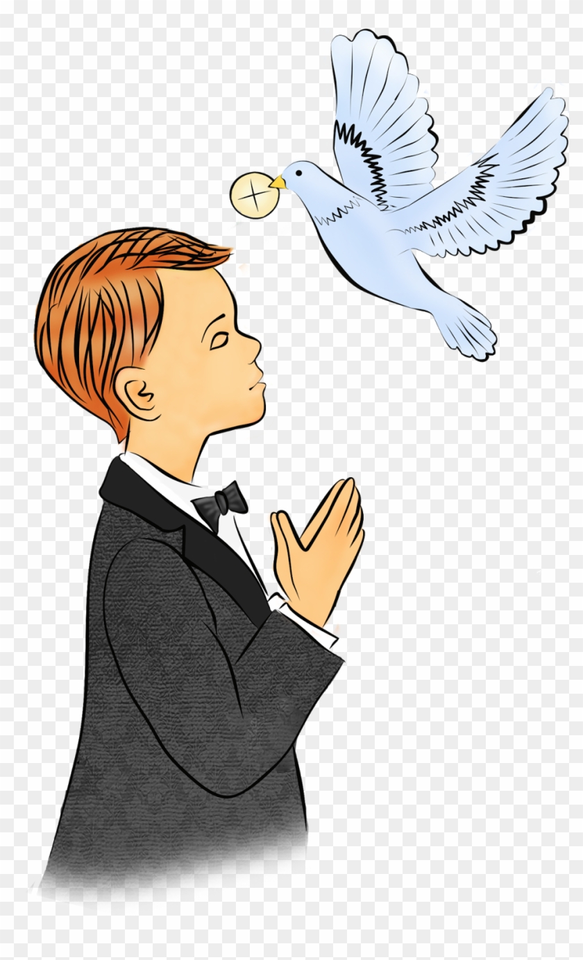 Pierwsza Komunia Święta - Holy Communion Boy Clipart #1057559