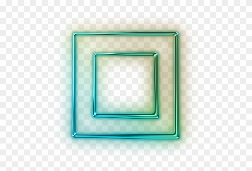 Png Hd Square Frame Image - Neon Frame Png Transparent #1057601