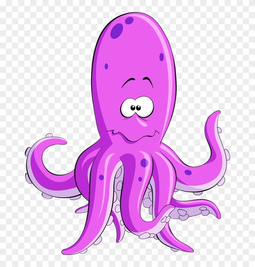 Octopus Clipart Applique - Осьминог Из Мультика #1057760