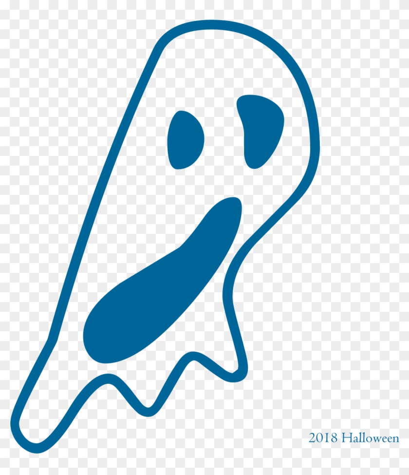 Halloween 2018 Clipart Groovy Ghosties D - Clip Art #1057762