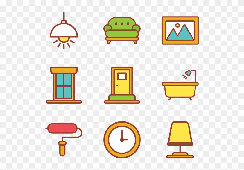 Home Living 16 Icons - Majestic Mirror Contemporary Round Wood Framed Smoked #1057769