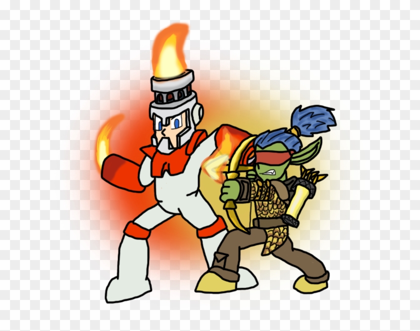 Fire Man And Flame Slinger By Atomicneon - Fire #1057807
