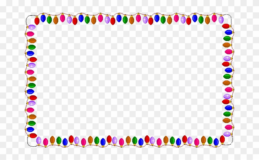 Free Christmas Lights Clipart, Download Free Clip Art, - Christmas Lights Border Gif #1057812