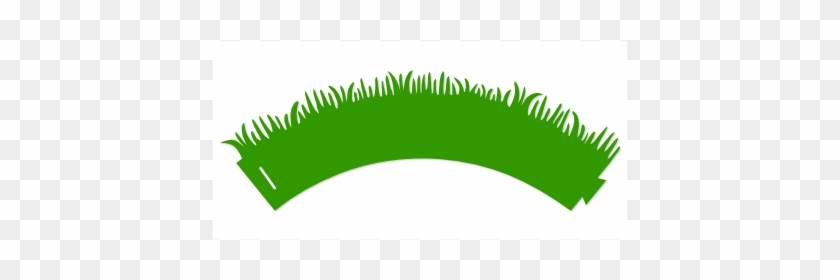Here Is An Svg For A Grassy Cupcake Wrapper - Paper #1057867