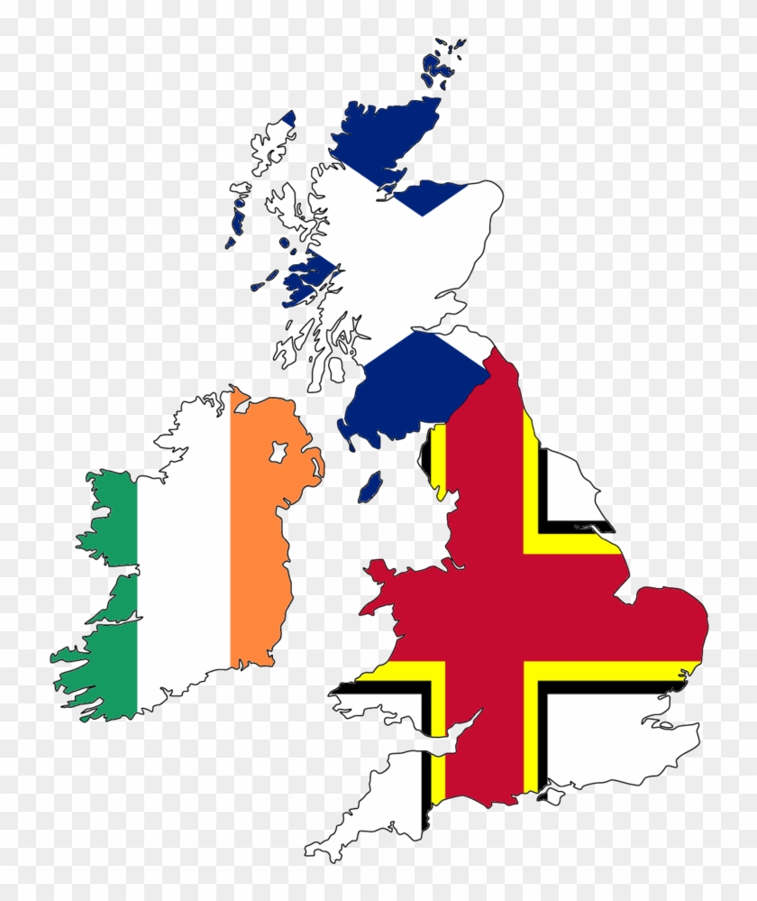 The Former United Kingdom In 2022 By Poklane - Regional Accents In Uk #1057881