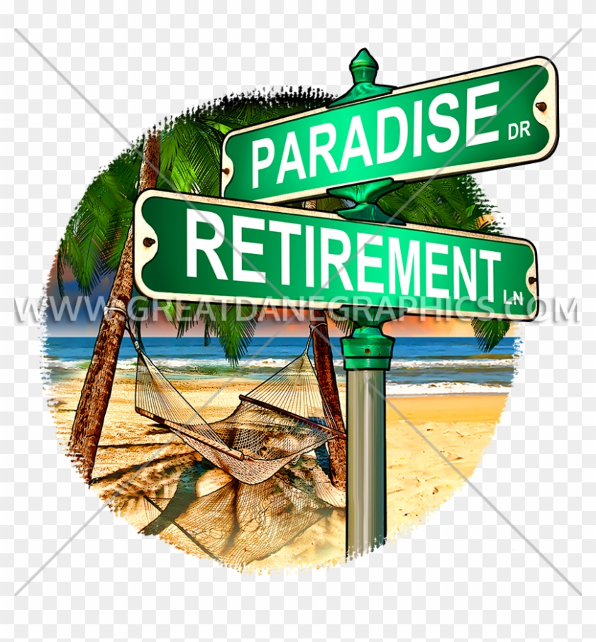 Paradise Dr - Retirement Ln Trucker Hat #1057894