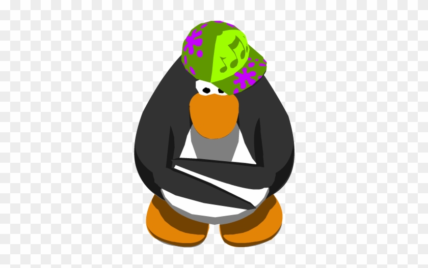 A 'club Penguin' Avatar Performing An Action - Club Penguin Breakdance #1057962