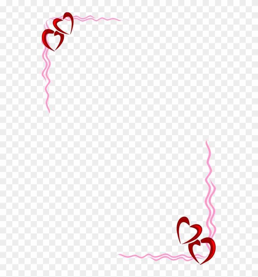 Go Back Gallery For Black - Free Heart Border Clipart #1058109