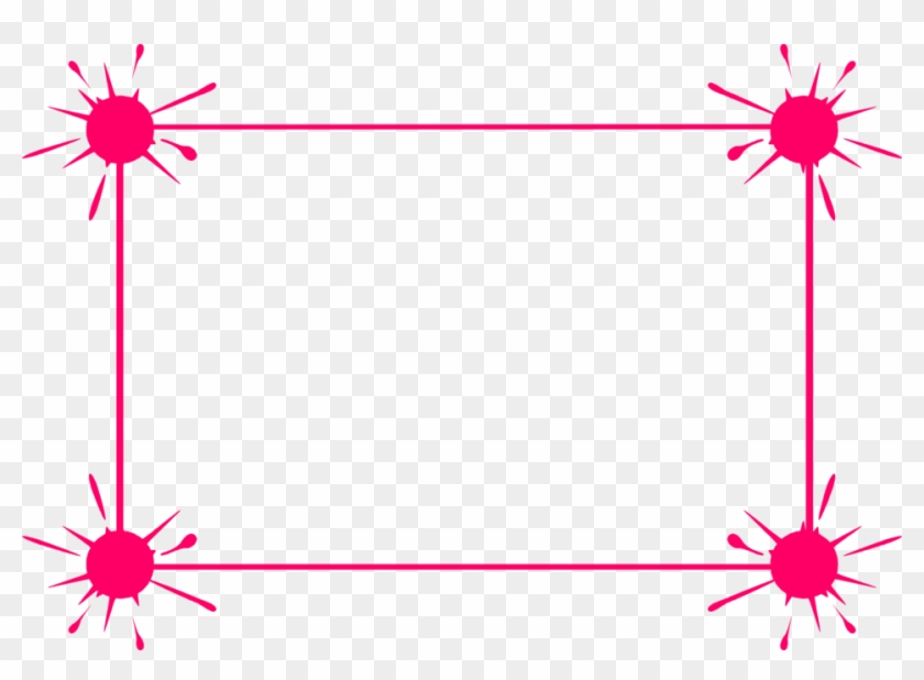 Border Pink - Pink Borders And Frames #1058130