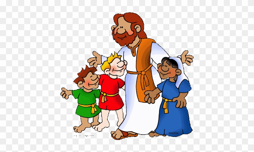 While Members Of Our Church Speak Many Different Languages, - Jesus Loves The Little Children Clip Art #1058137